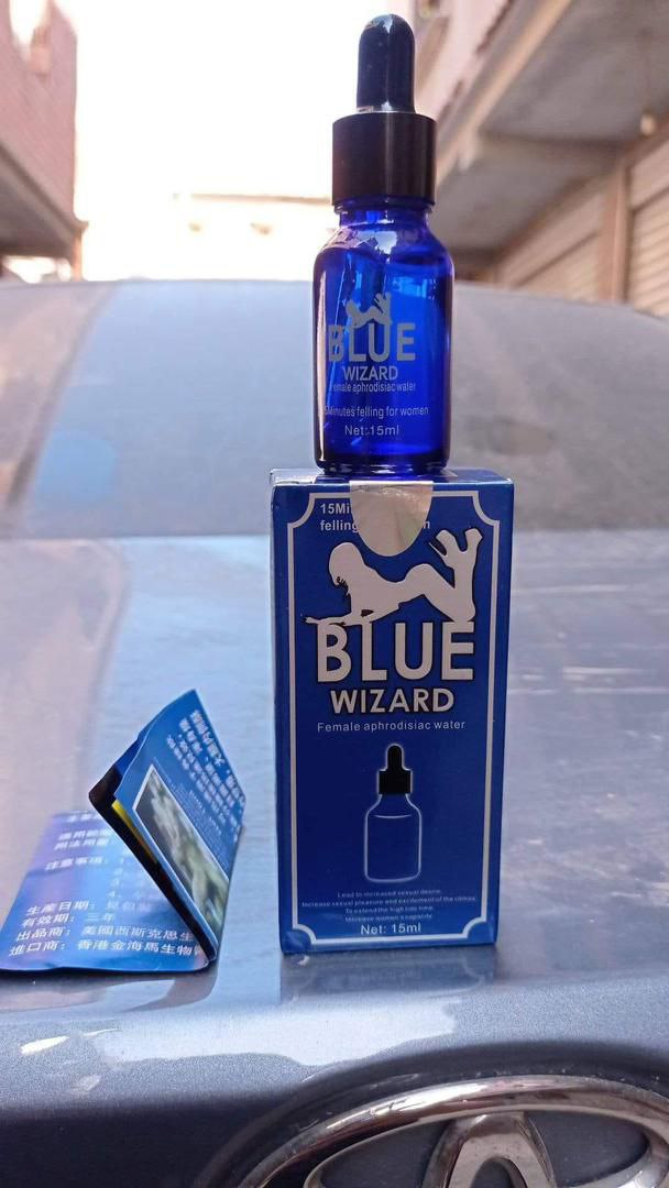 BLUE WIZARD القطرات زرقاء للنساء