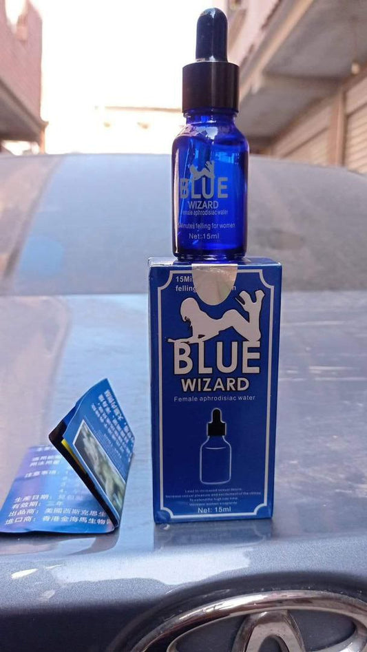 BLUE WIZARD القطرات زرقاء للنساء